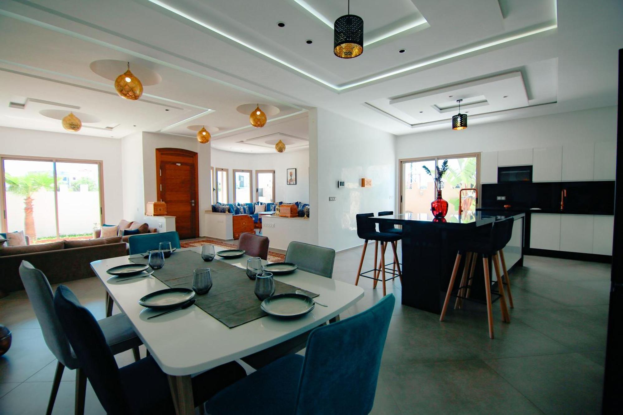 Villa Moderne A 5 Min De La Plage Avec Jardin Et 3 Salons Essaouira Exterior foto